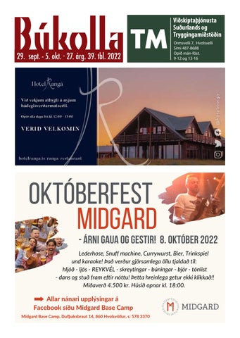 Búkolla 29. september - 5. október 2022