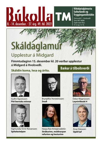 Búkolla 8. - 14. desember 2022