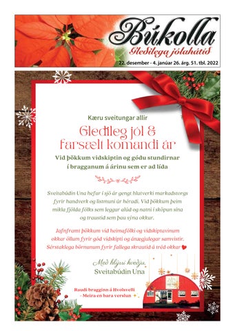 Búkolla 22. desember - 4. janúar 2022