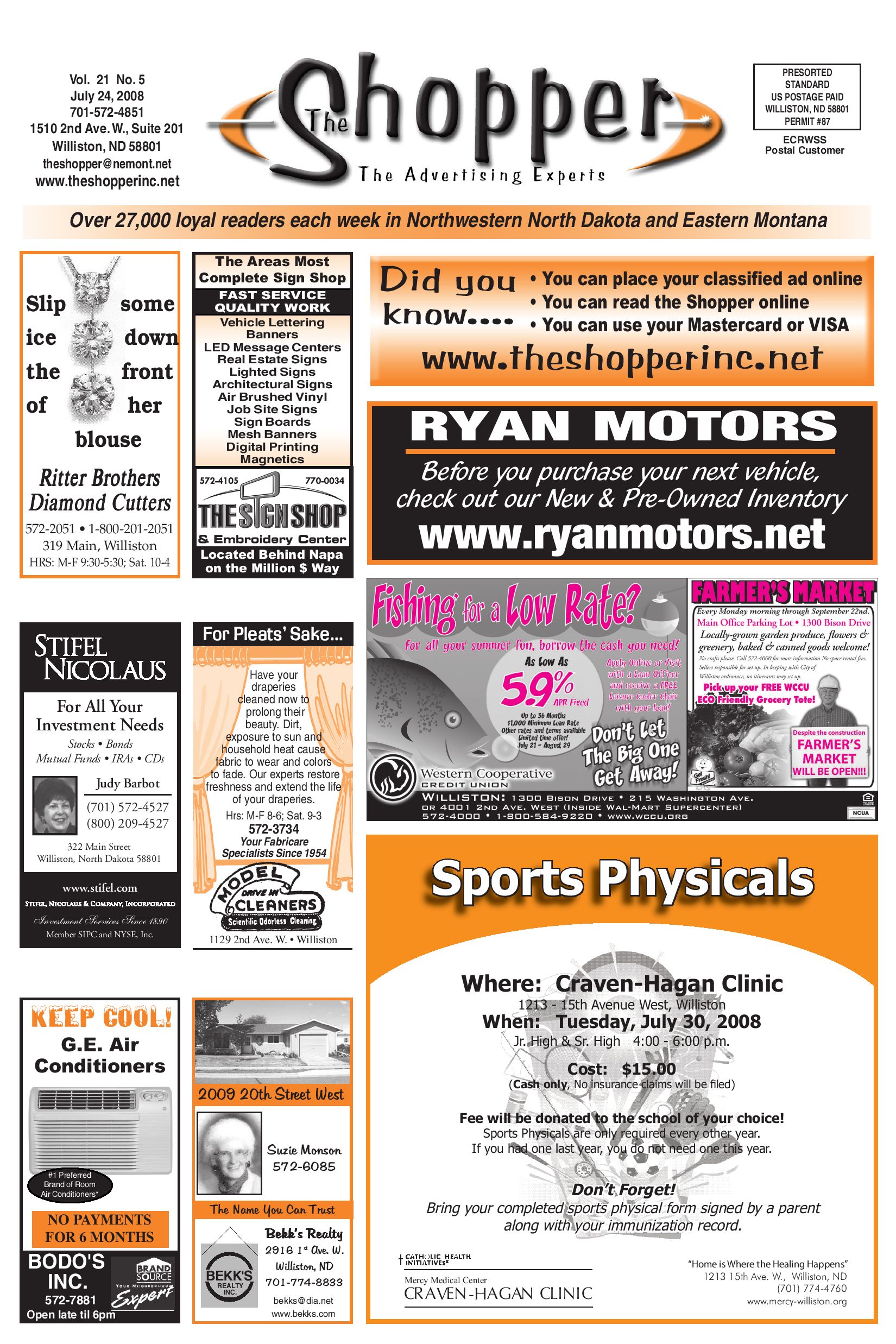 The Shopper, July 24, 2008 by The Shopper - Issuu