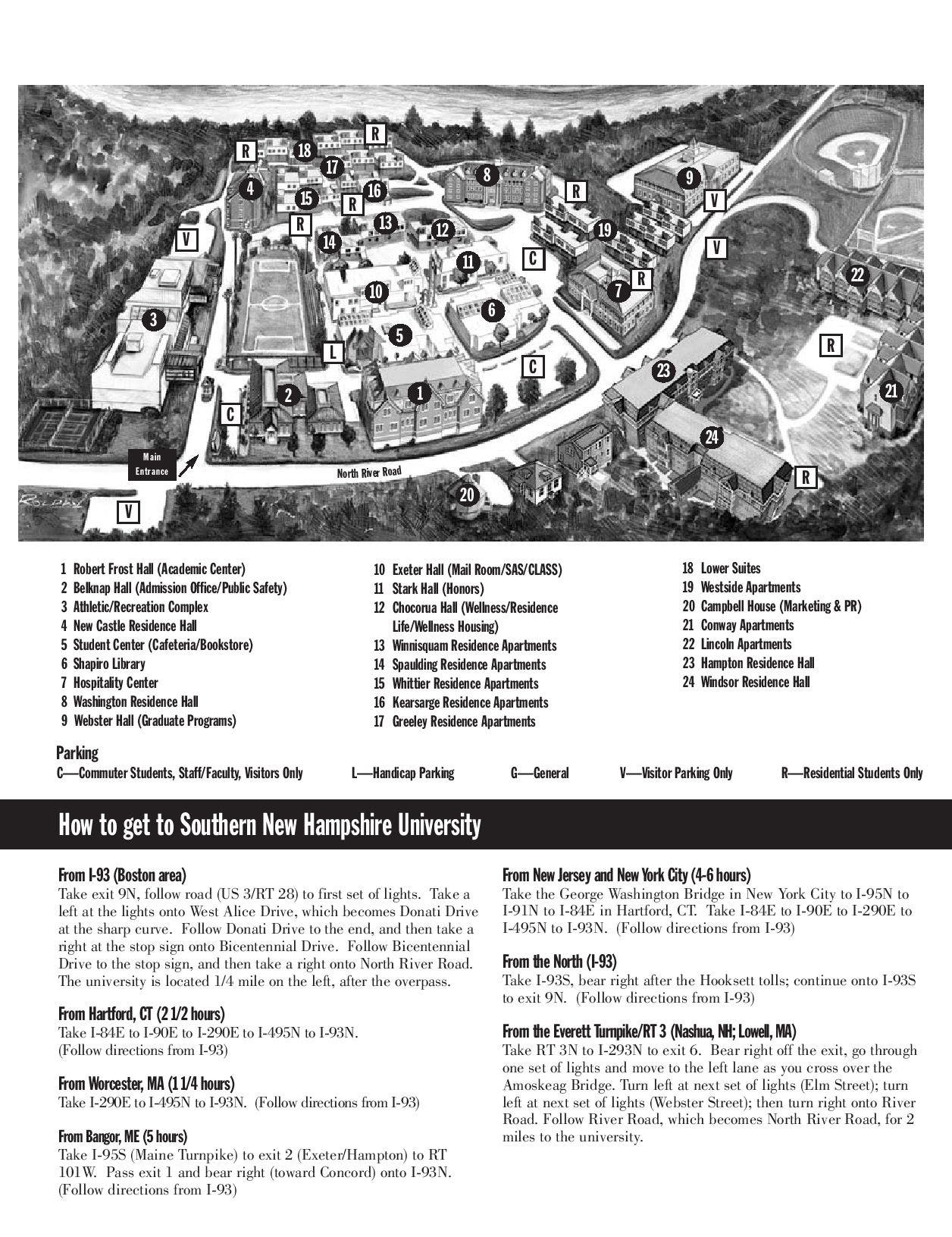 SNHU Undergraduate Catalog 20082009 by Southern New Hampshire