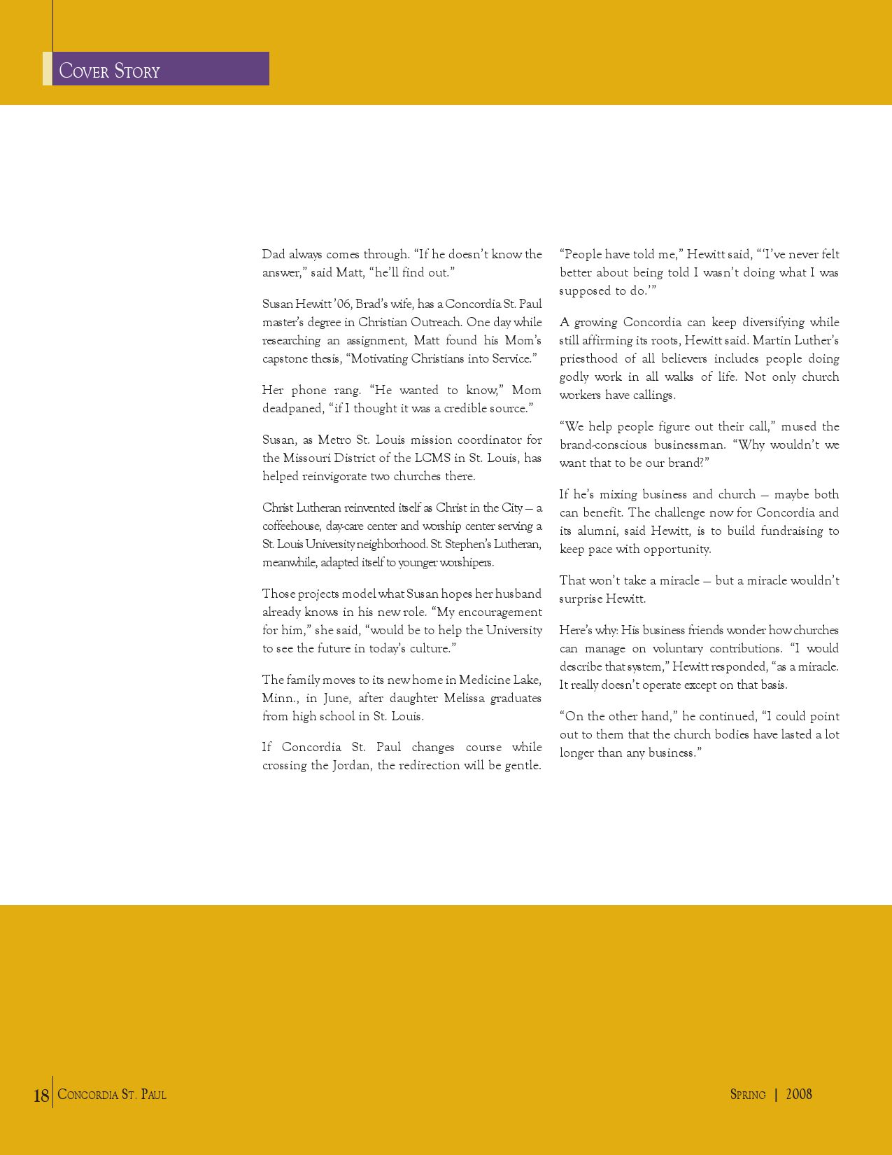 Concordia thesis template image