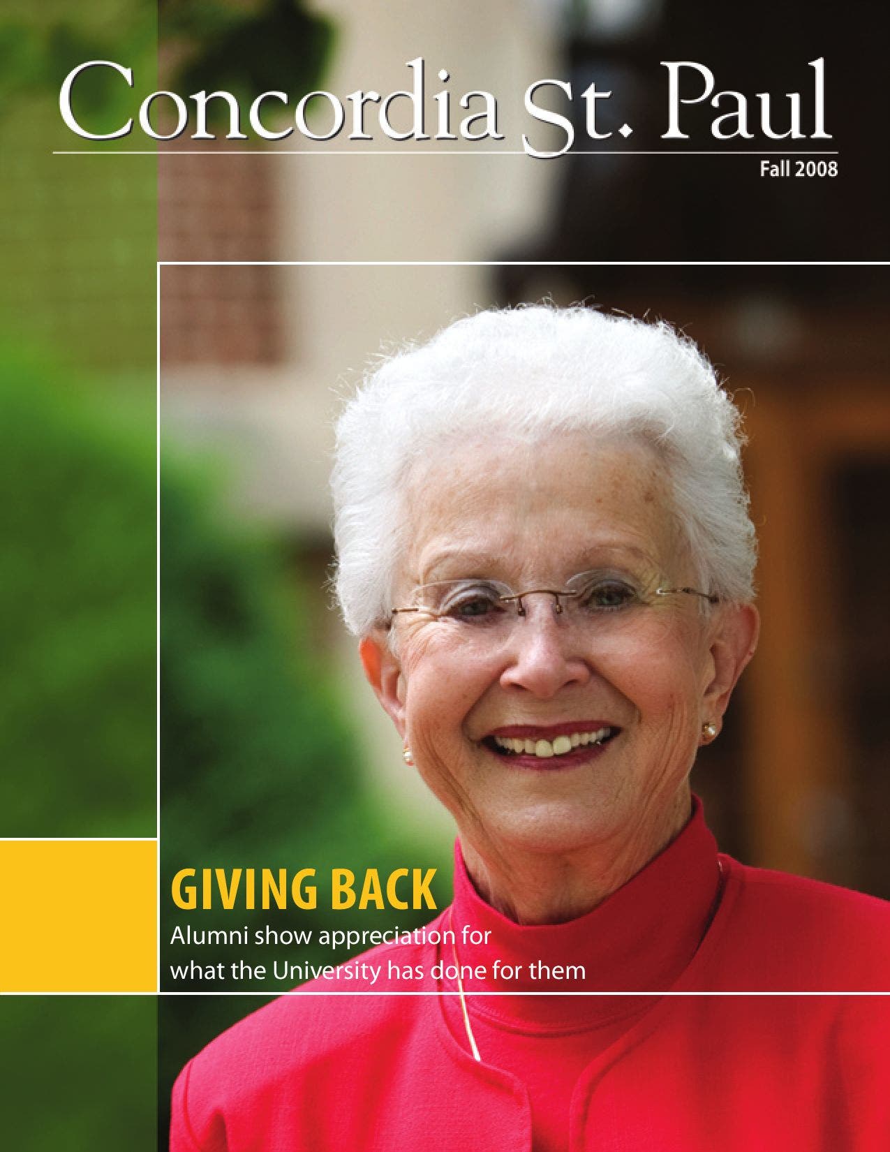 Concordia St. Paul Magazine Fall 2008 by Concordia University Issuu