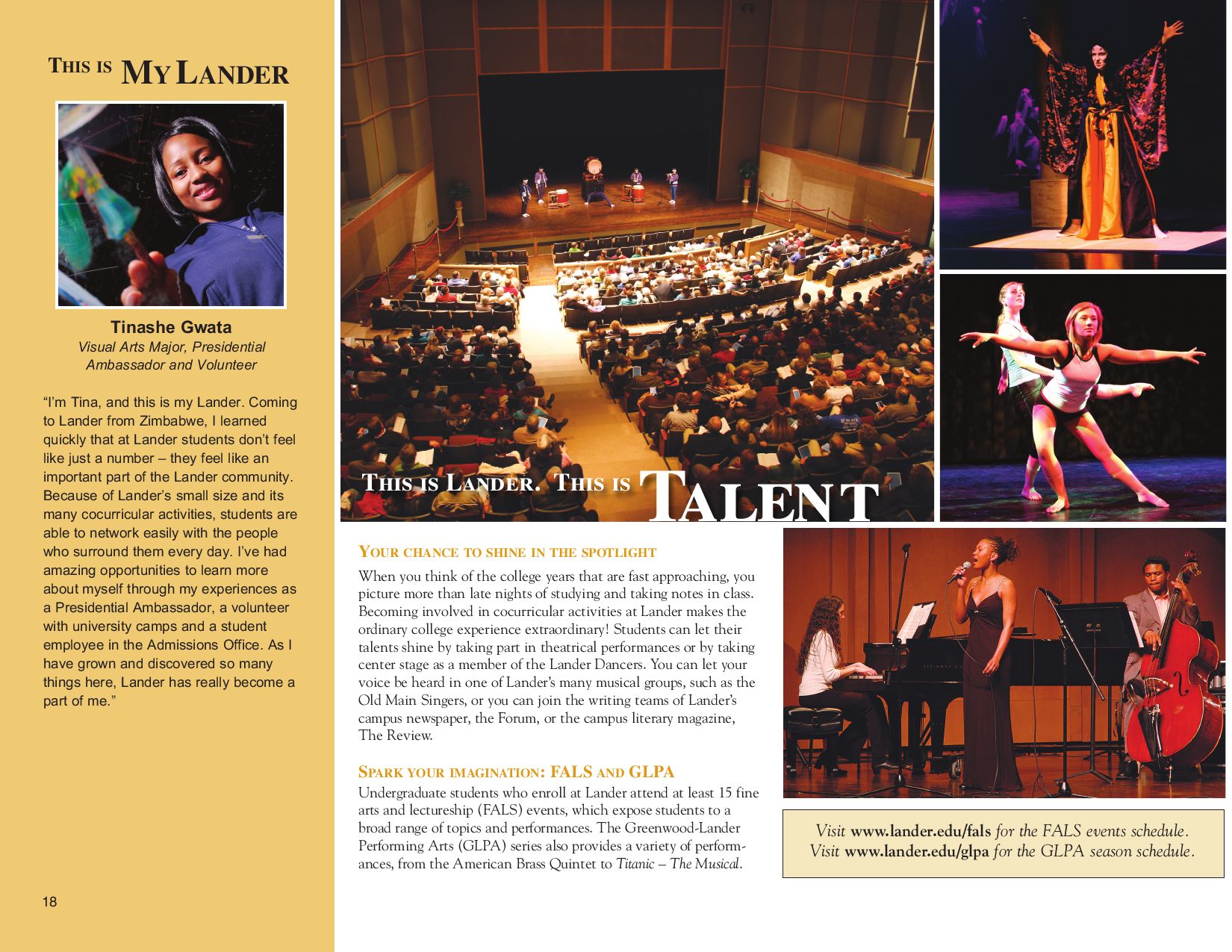Lander University - Viewbook by Lander University - Issuu