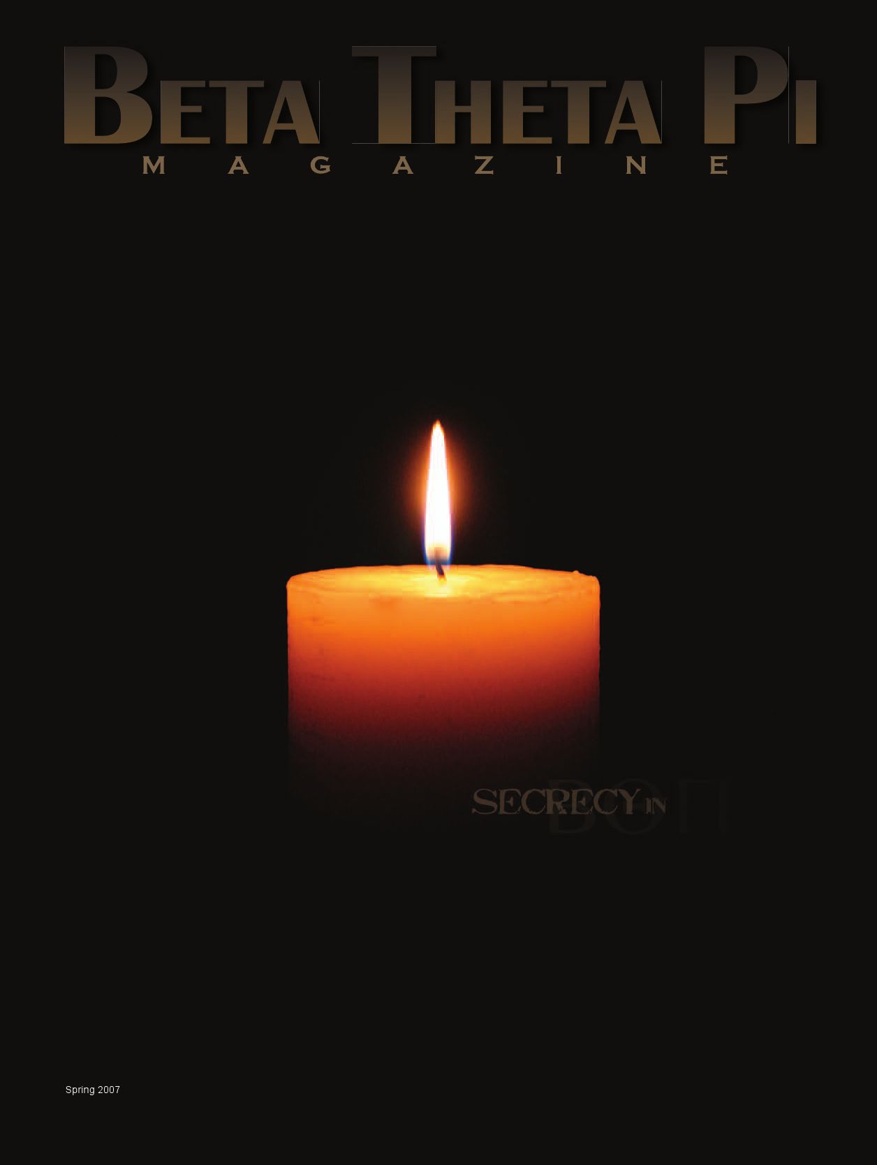 The Beta Theta Pi Magazine Spring 2007 By Beta Theta Pi Issuu