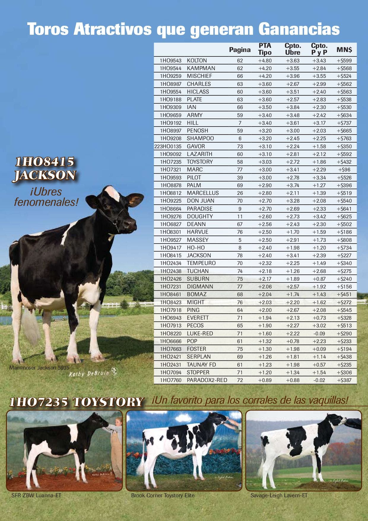 Catalogo Holstein by GENEX - Issuu