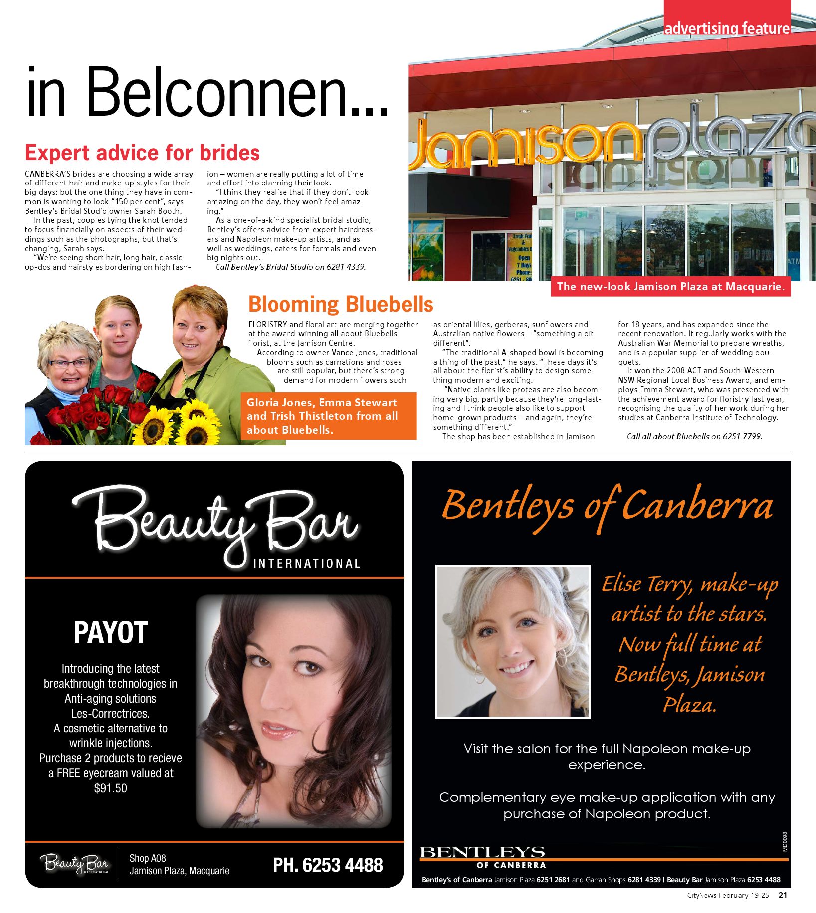 Jamison Beauty Bar Creepingthyme Info Canberra Citynews February 19 25 2009 By Issuu