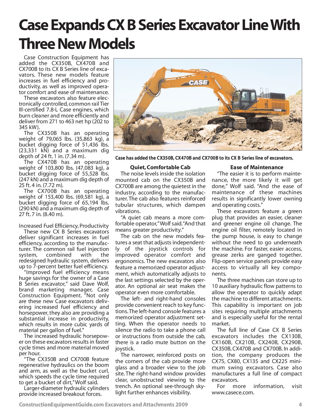 Excavators and Attachments 2009 by Construction Equipment Guide Issuu