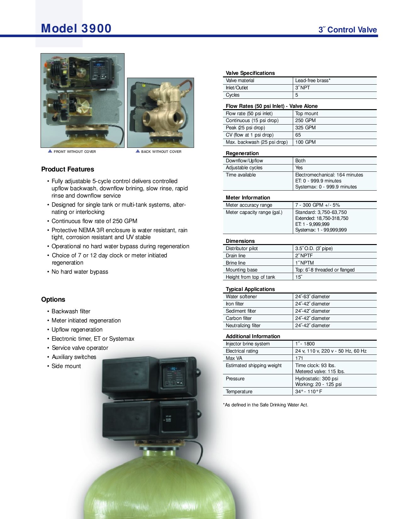 Fleck 3900 Brochure by PURADOM SRL Issuu