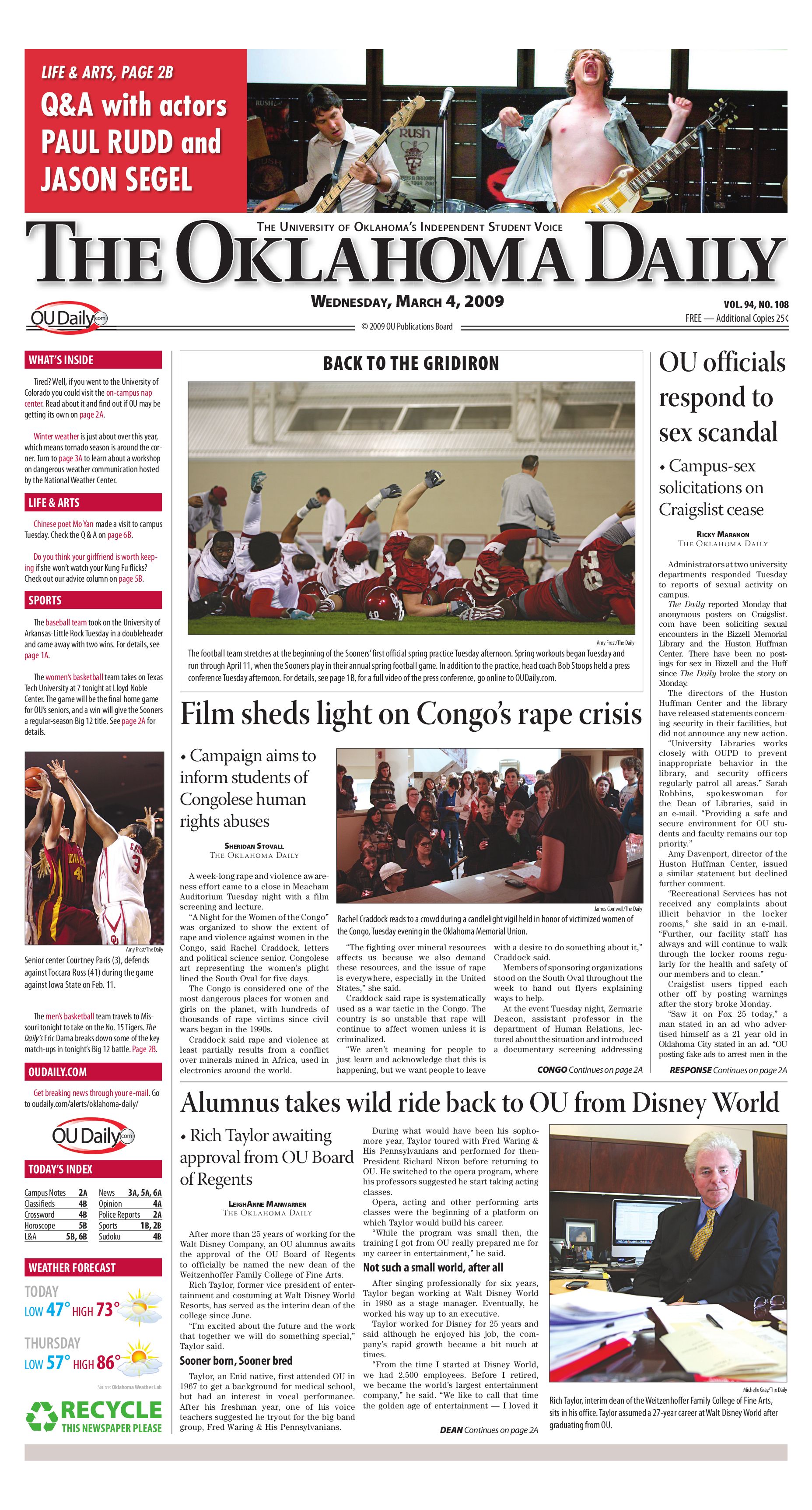 The Oklahoma Daily by OU Daily Issuu