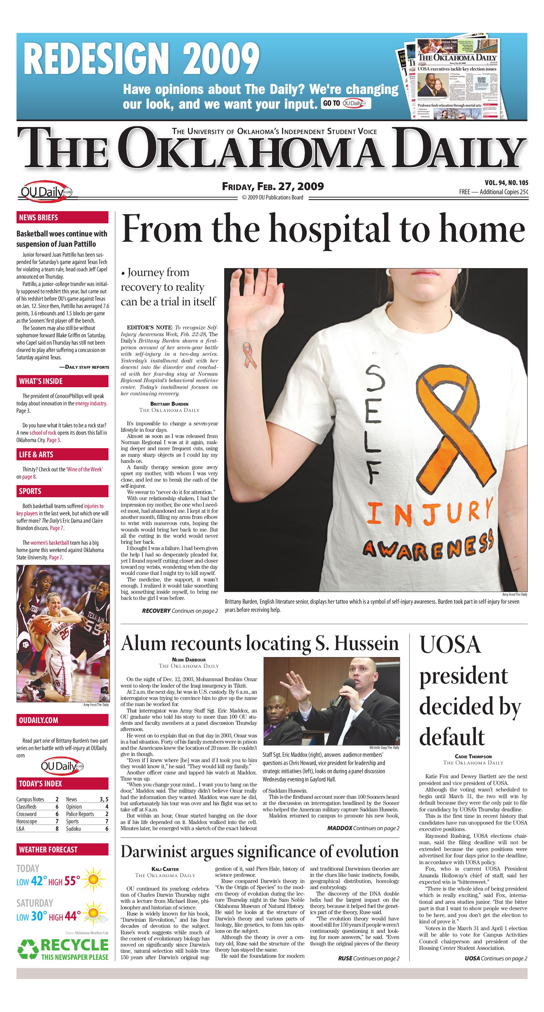 The Oklahoma Daily by OU Daily Issuu