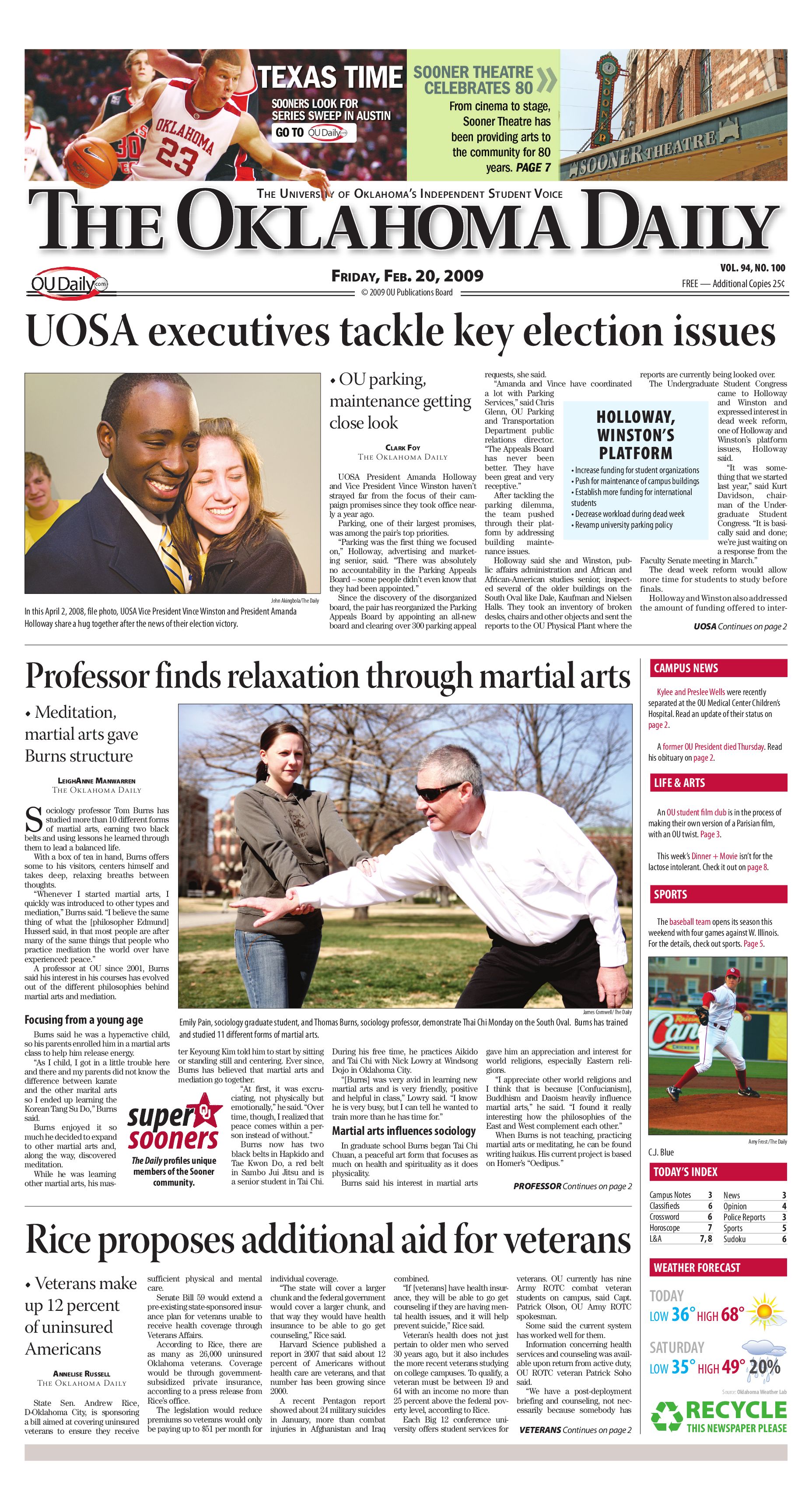 The Oklahoma Daily by OU Daily Issuu