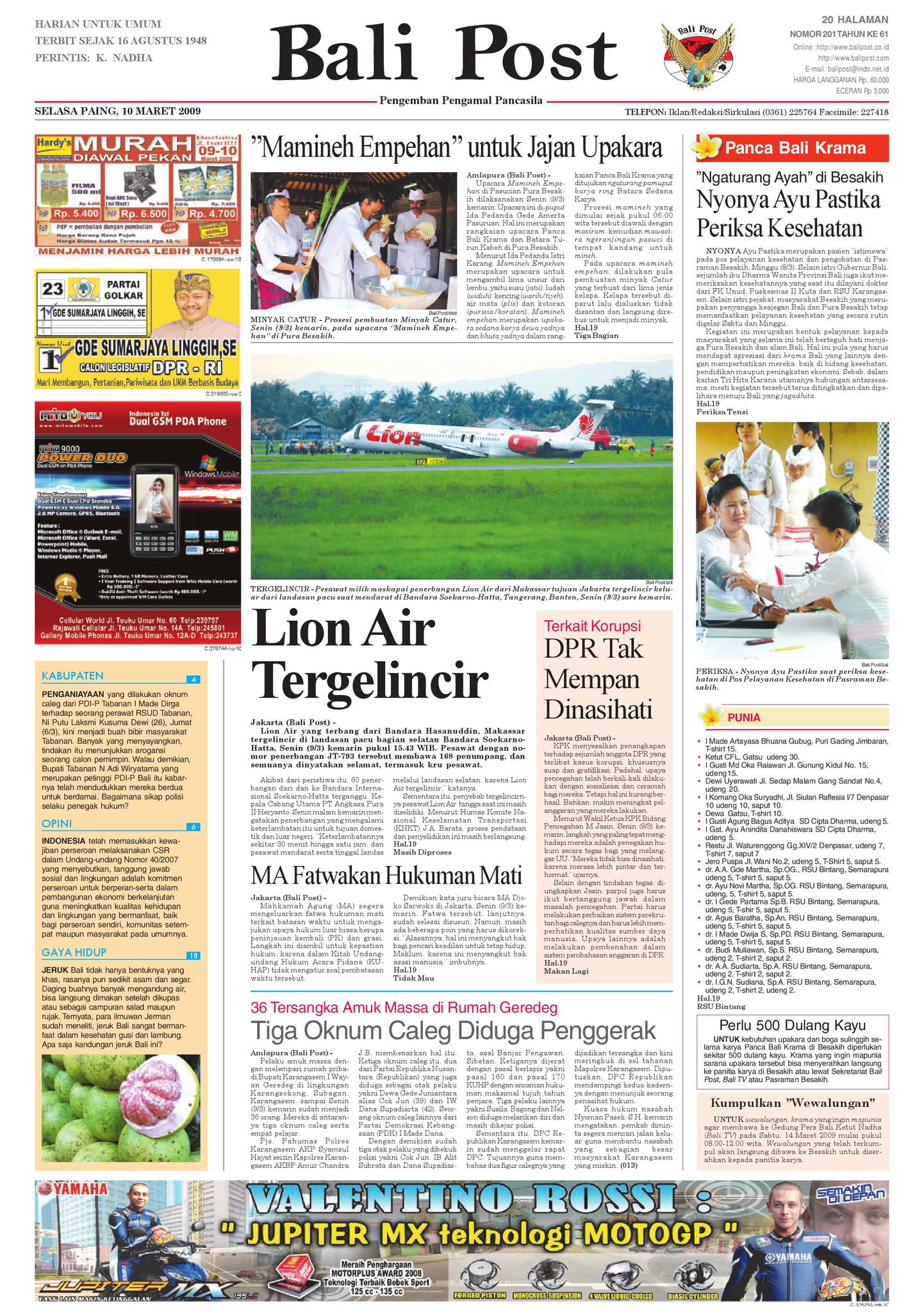 Bali Post - Selasa, 10 Maret 2009 by e-Paper KMB - Issuu
