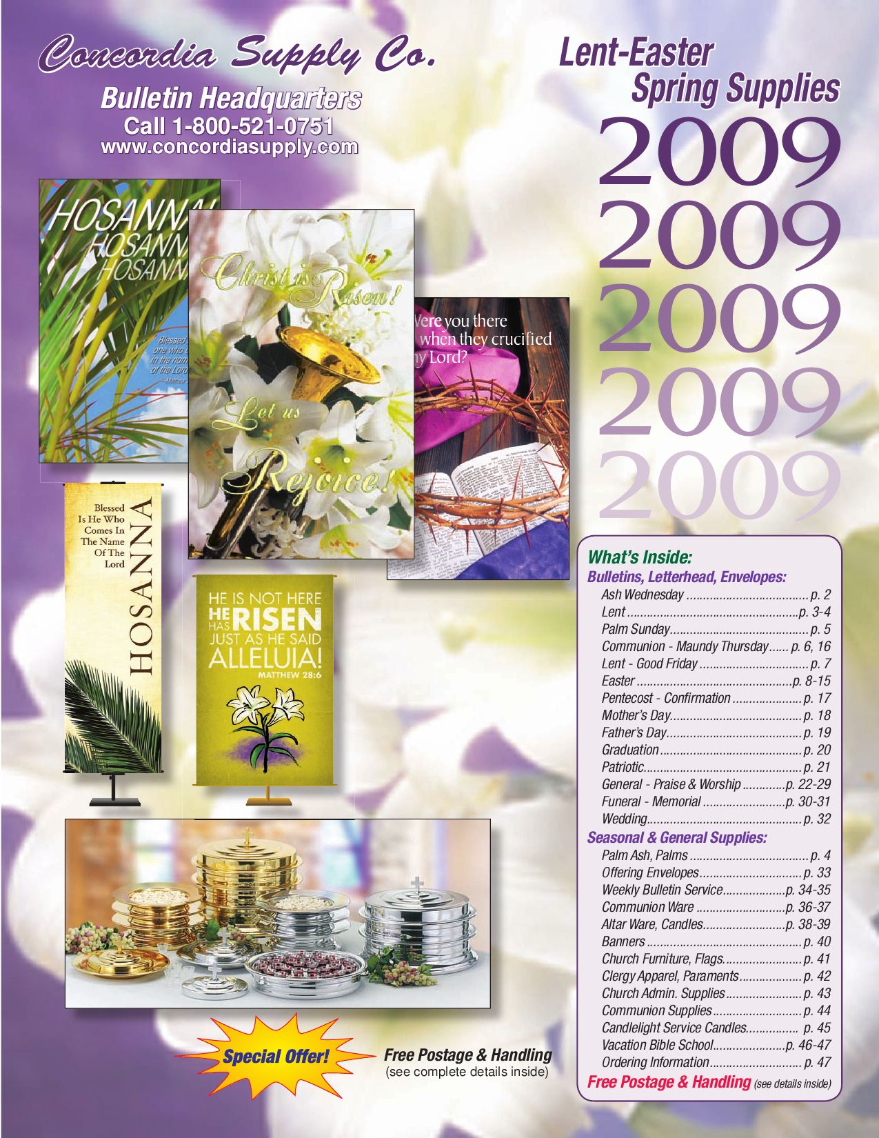 Spring 2009 Bulletin & Church Supplies Catalog by Danny B Issuu