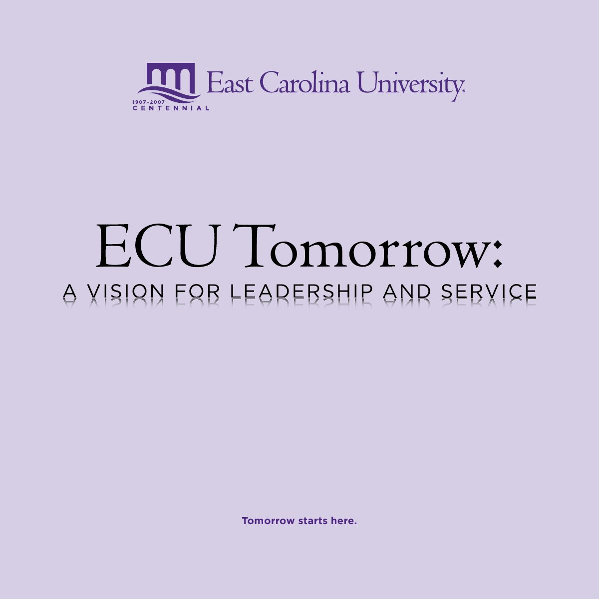 ECU Tomorrow by East Carolina University Issuu