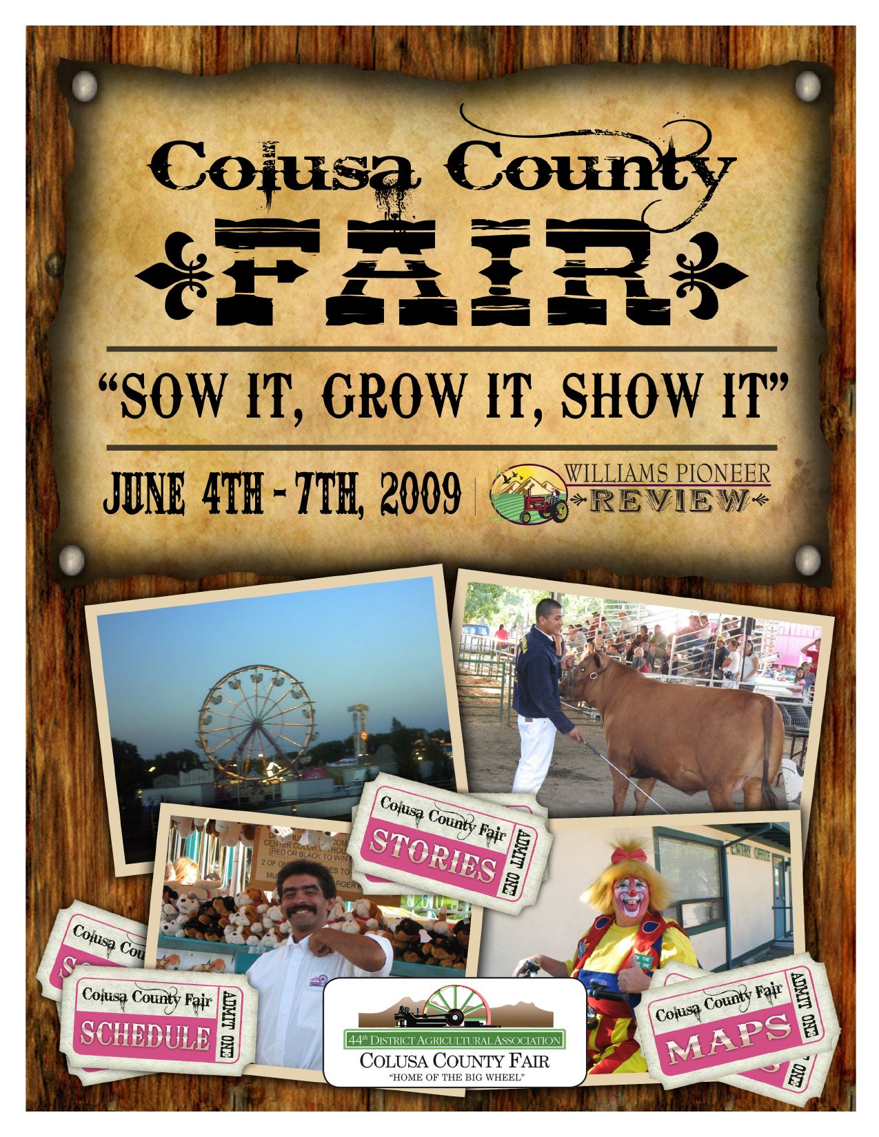 WPR Colusa County Fair Guide 2009 English by Williams Pioneer Review