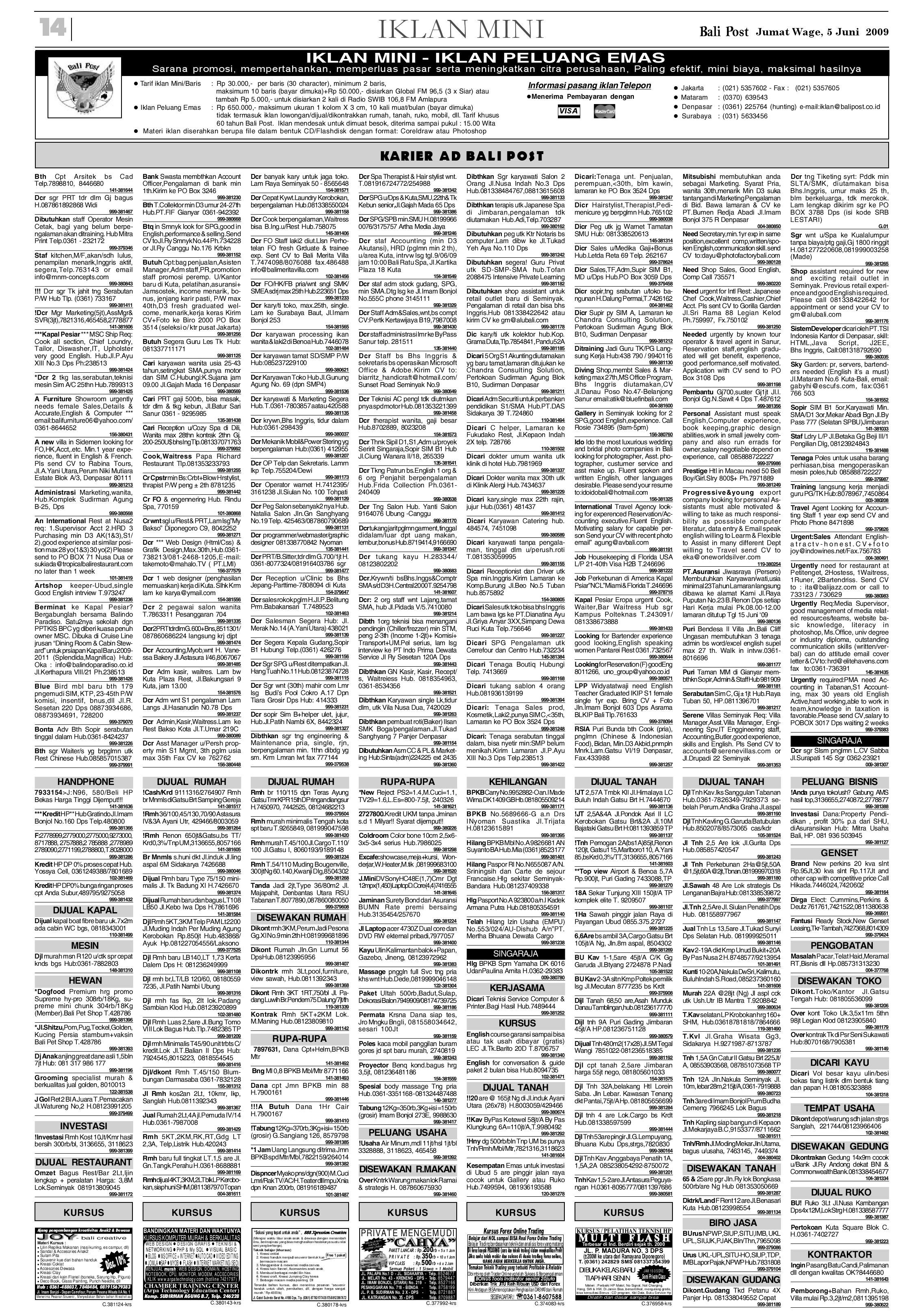 Bali Post Jumat 5 Juni 09 By E Paper Kmb Issuu