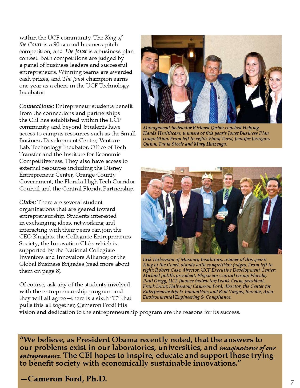 UCF Business (In The Know) by UCF College of Business Issuu