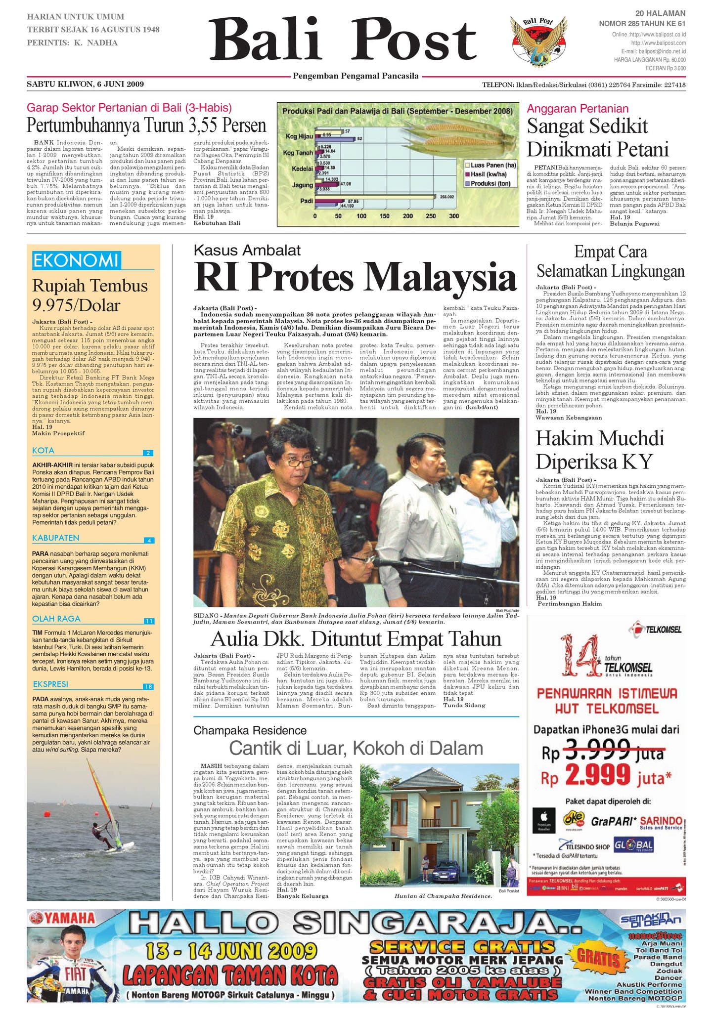 Bali Post - Sabtu, 6 Juni 2009 by e-Paper KMB - Issuu