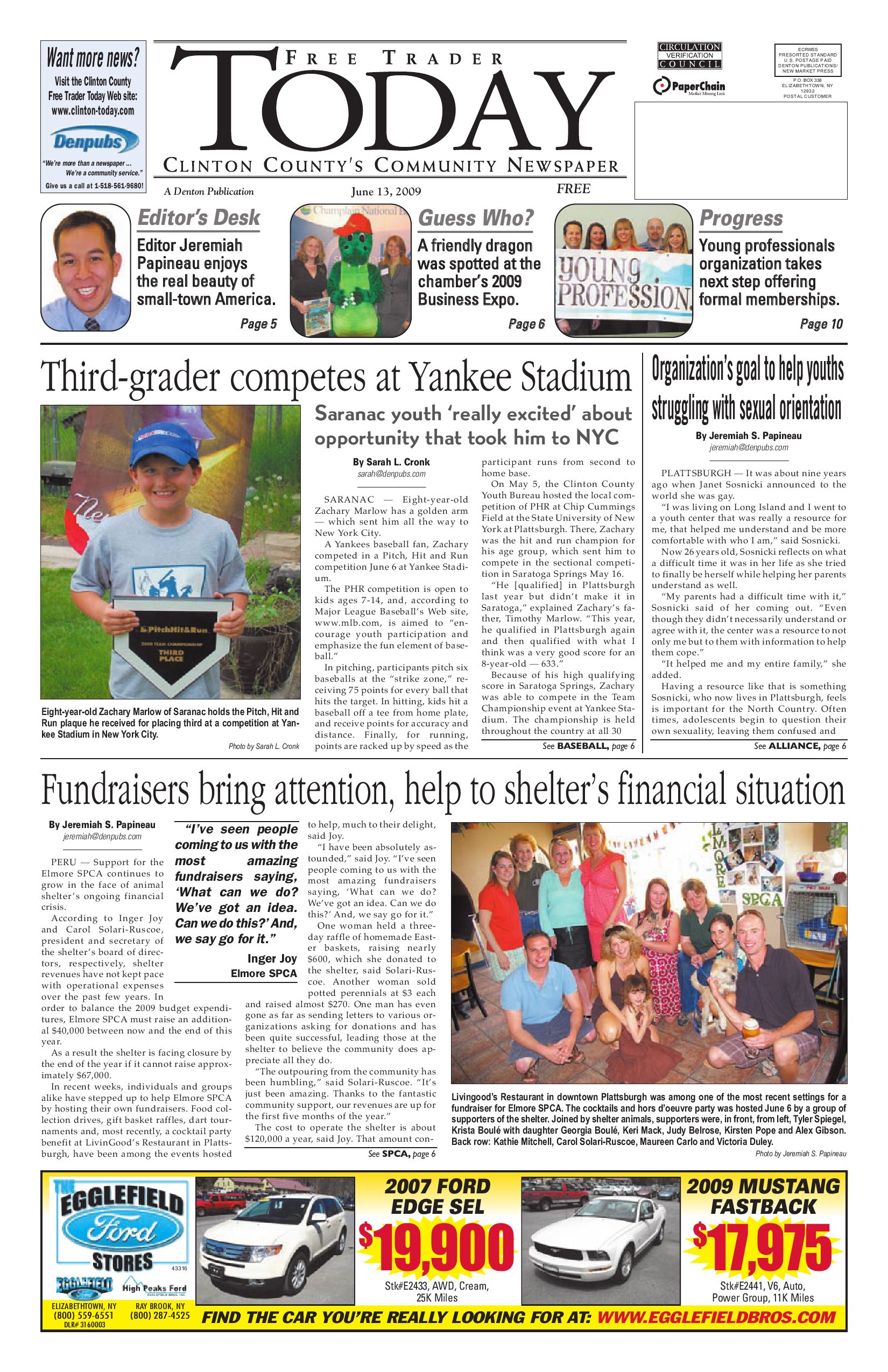 Clinton Co Today 061309 by Sun Community News and Printing Issuu