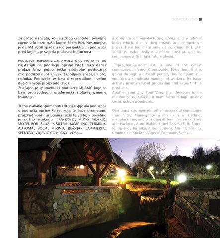 Vitez, grad i opcina 2008. by bobo Marketing - Issuu