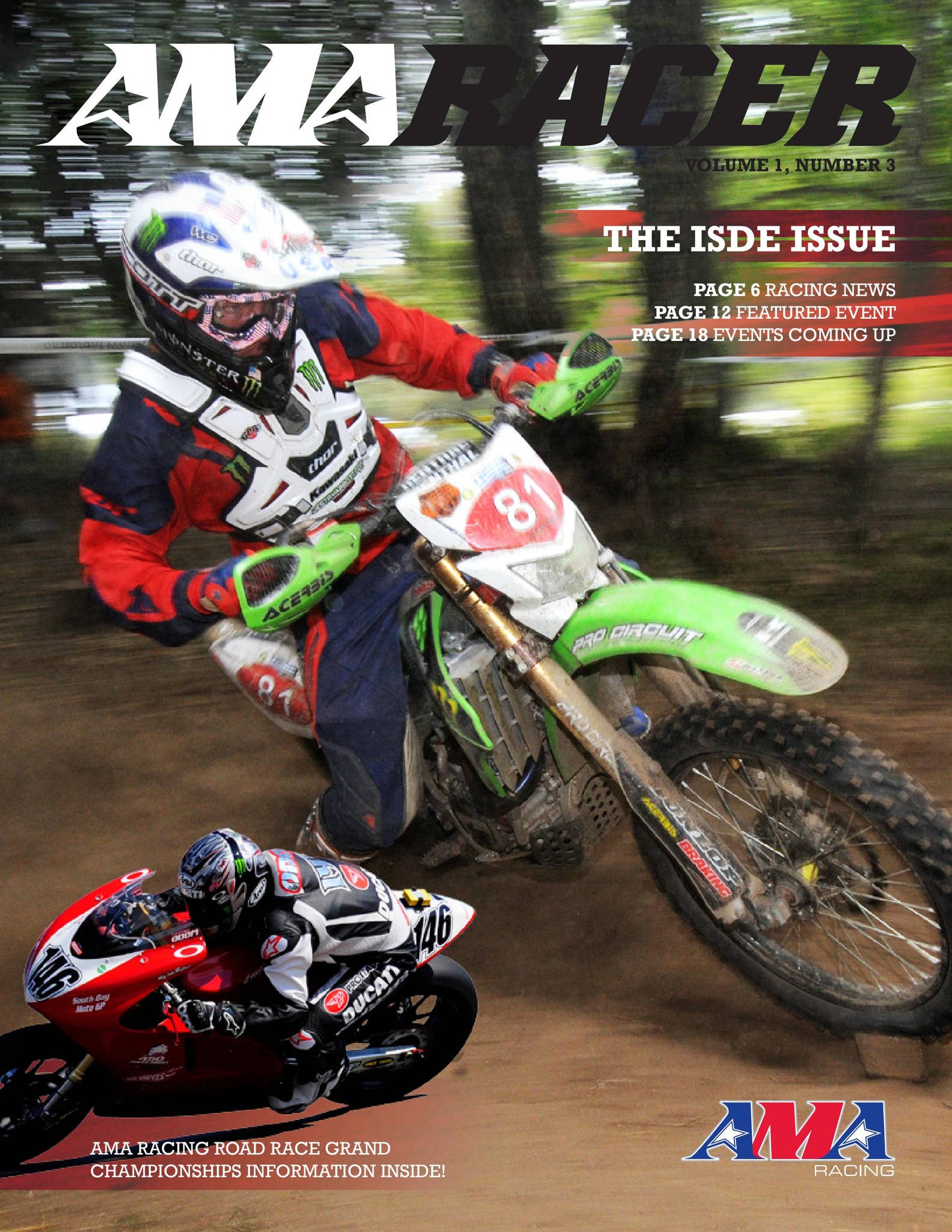 AMA Racer, Issue 3 by American Motorcyclist Association - Issuu
