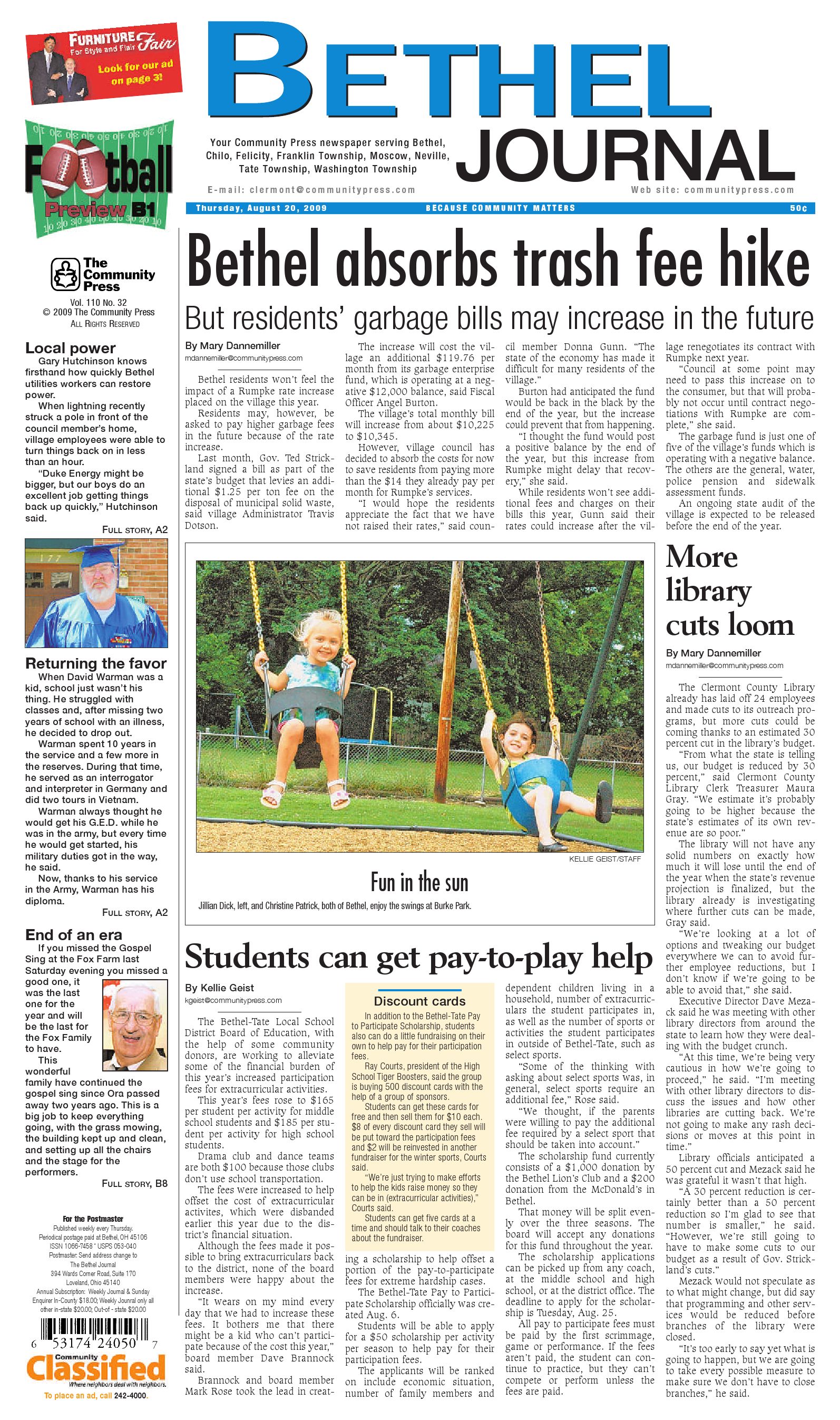 betheljournal081909 by Enquirer Media Issuu