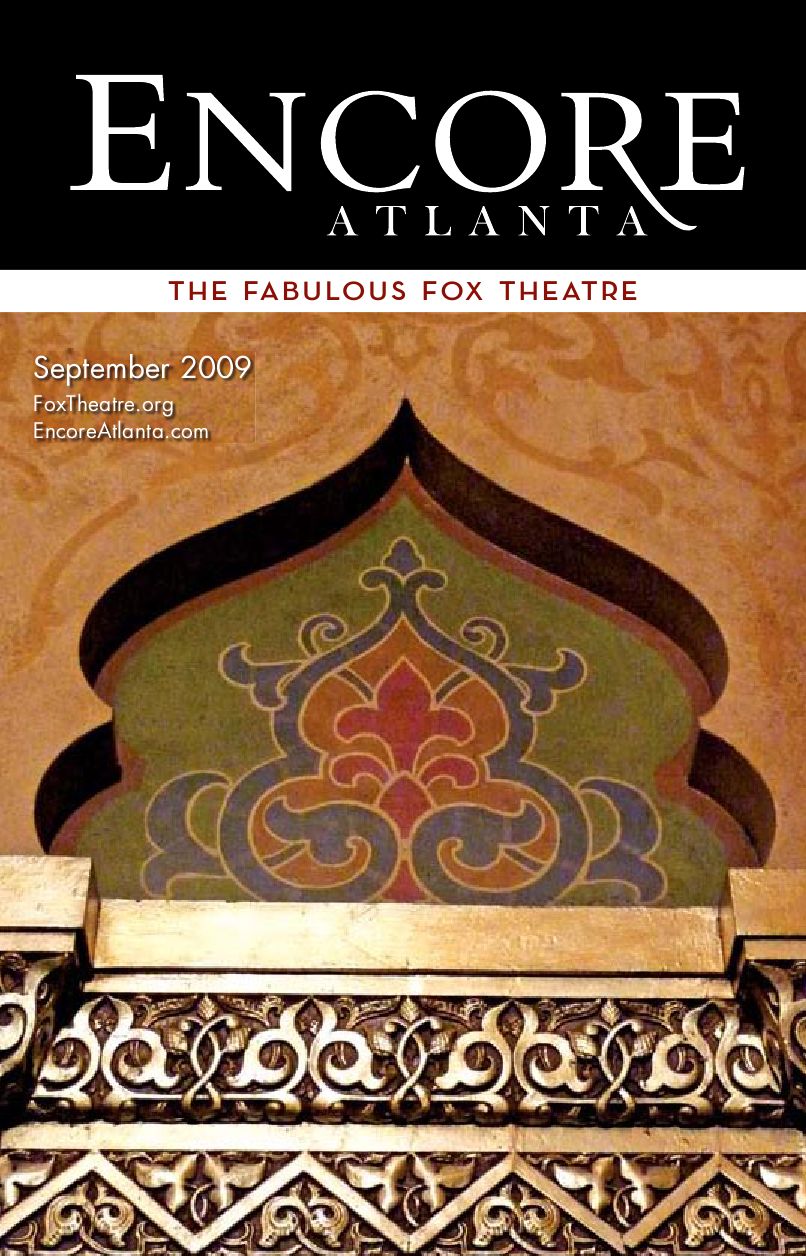 Encore Atlanta September 2009 Fox By Encore Atlanta Issuu
