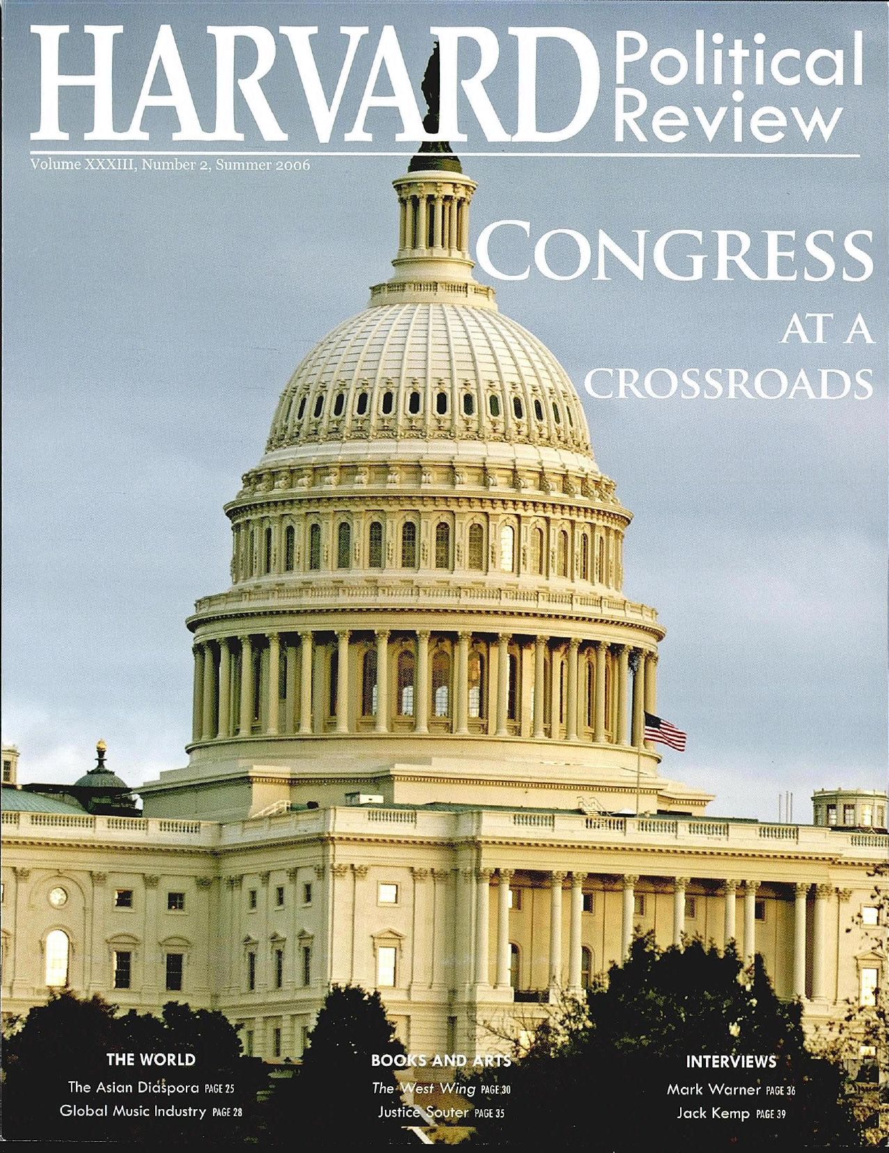 Summer 2006 by The Harvard Political Review Issuu