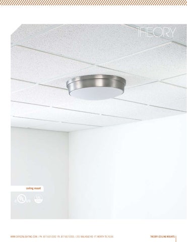 Pinhook Branding LLC Oxygen 吸顶灯 Mount 目录 第 18 页