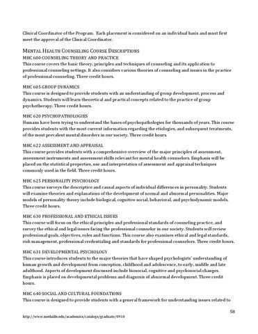 Medaille College Graduate Academic Catalog 2009-10 by Medaille University -  Issuu