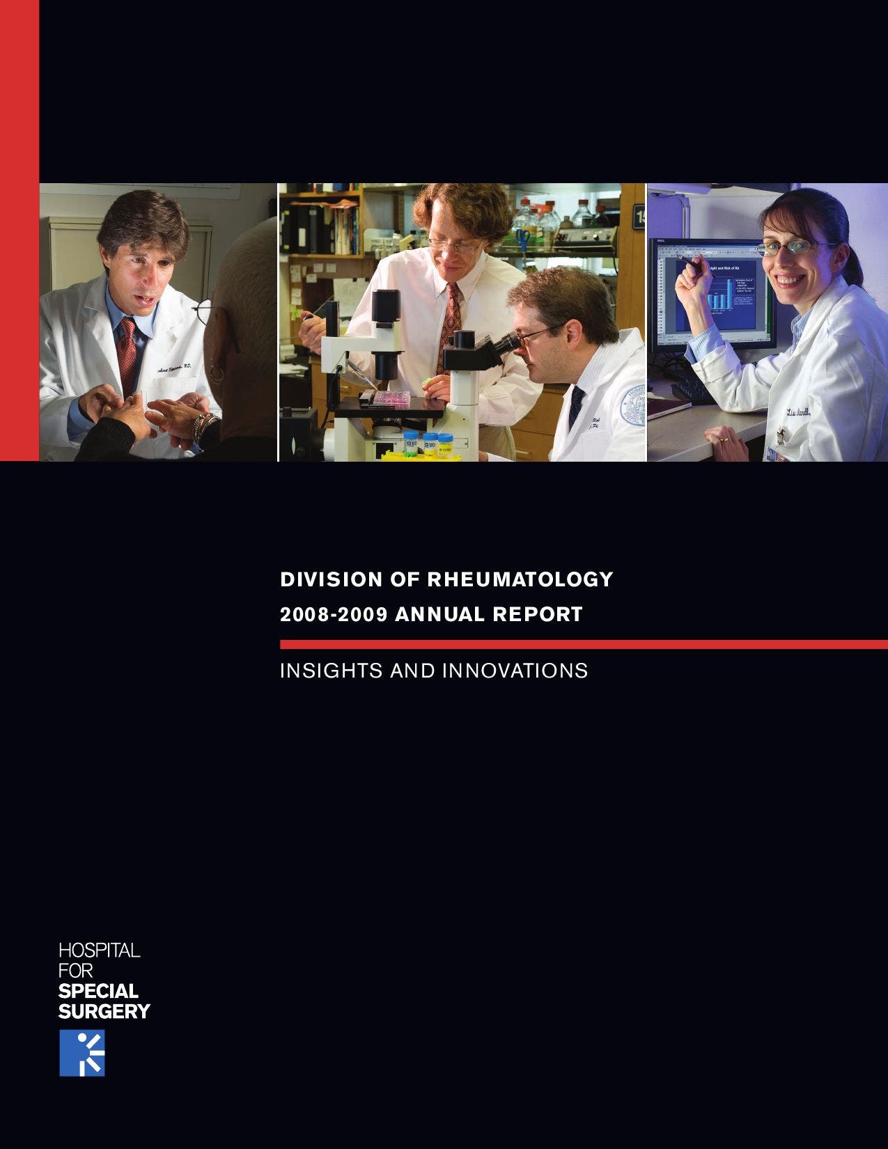 2008-2009 HSS Rheumatology Division Annual Report by Hospital for ...
