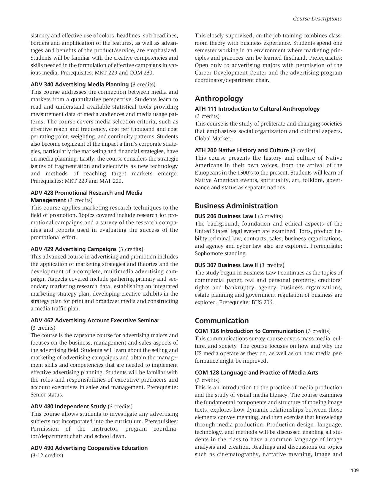 SNHU Undergraduate Catalog 20092010 by Southern New Hampshire