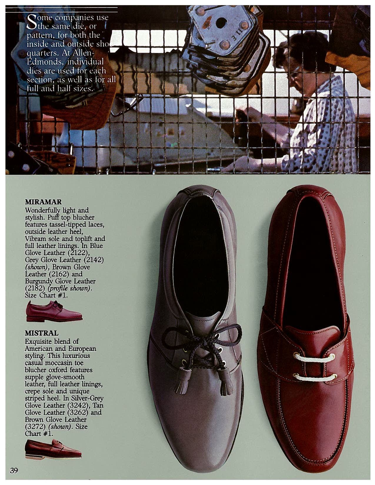 Fall 1984 Catalog by Allen Edmonds Shoe Corporation - Issuu