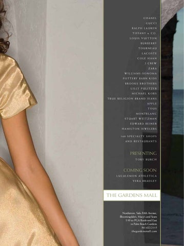 Palm Beach Ilrated November 2009 By Media Group Issuu Chanel Gucci Ralph Lauren T I F Fa N Y C O Louis Vuitton B U R E Ry Tourneau Lacoste Cole Haan J Crew Zara Williams Sonoma P