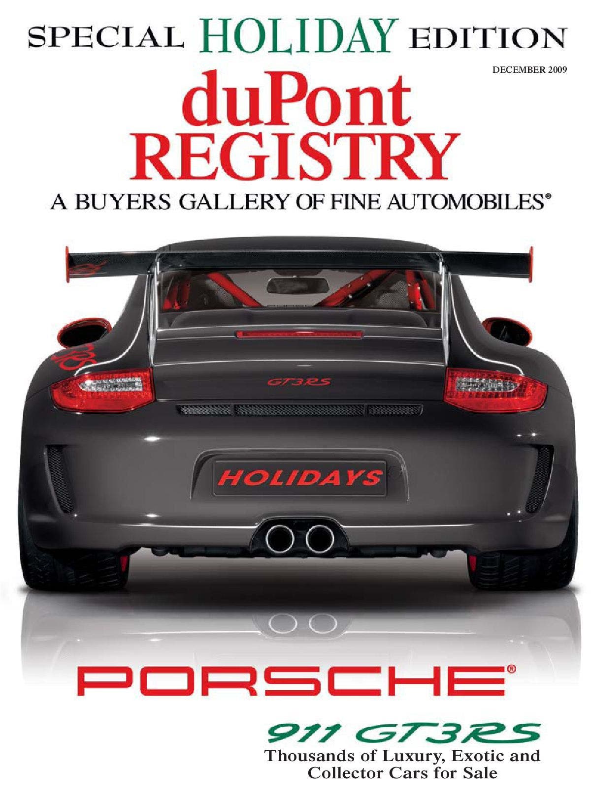 duPontREGISTRY Autos December 2009 by duPont REGISTRY - Issuu