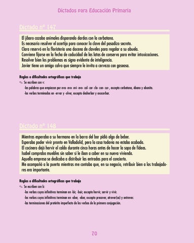 DICTADOS PARA EDUCACIÓN PRIMARIA by MONICA - Issuu