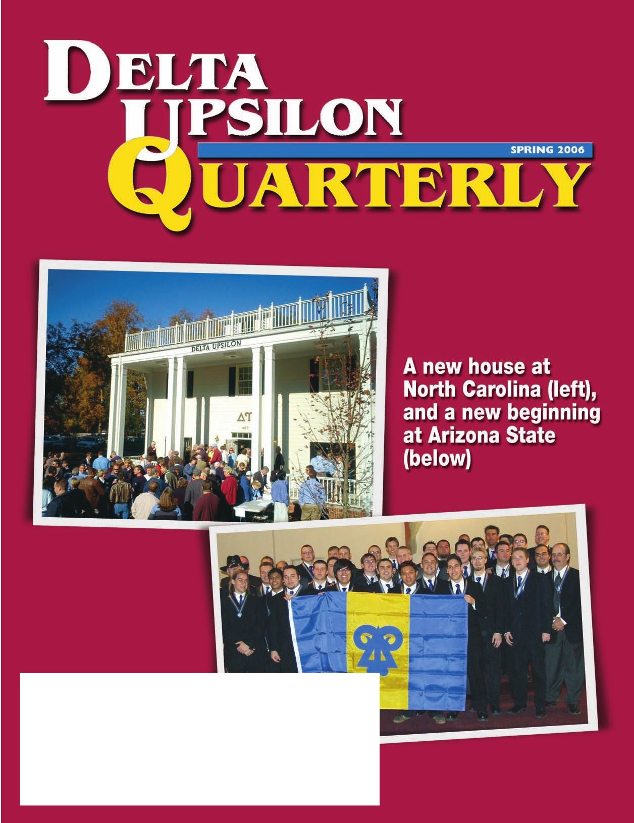 DU Quarterly Volume 124, No. 1 by Delta Upsilon Issuu