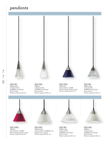 Pinhook Branding LLC 灯饰目录 · Quorum Big 册 吊线灯 Section 第 10 页