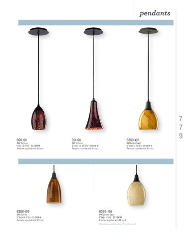 Pinhook Branding LLC 灯饰目录 · Quorum Big 册 吊线灯 Section 第 13 页