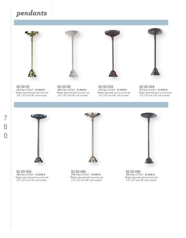 Pinhook Branding LLC 灯饰目录 · Quorum Big 册 吊线灯 Section 第 14 页