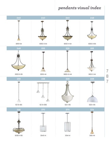 Pinhook Branding LLC 灯饰目录 · Quorum Big 册 吊线灯 Section 第 21 页