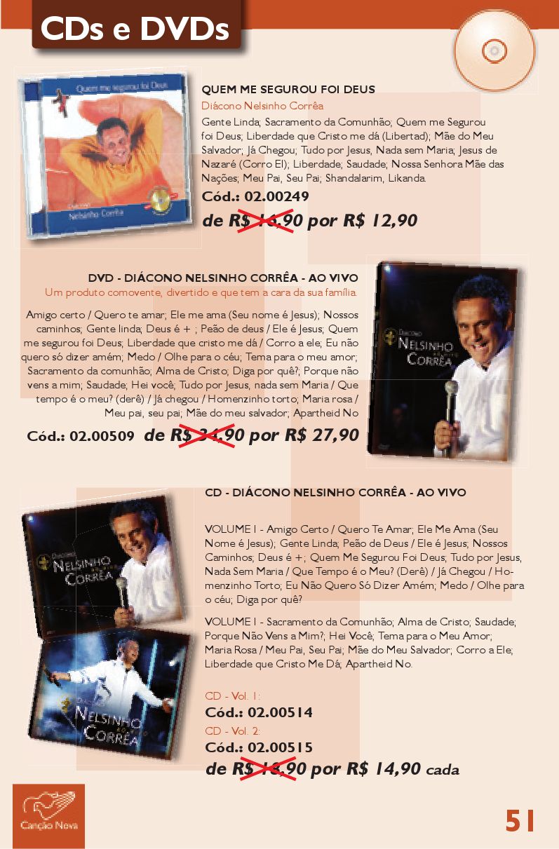 Catalogo Porta A Porta 24Âª Edicao By Porta A Porta Cancao Nova Issuu issuu