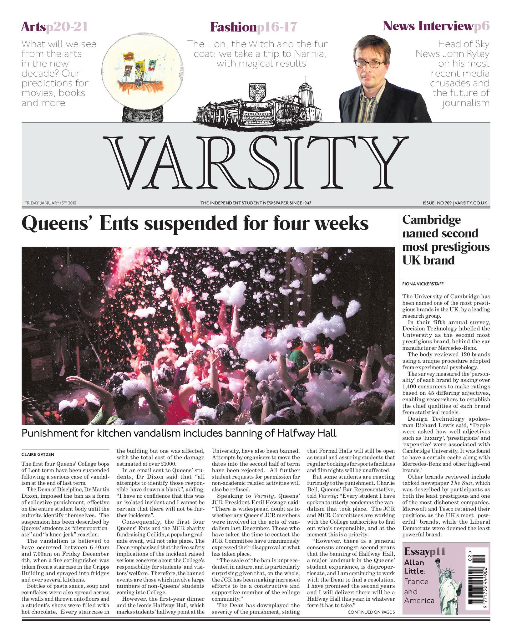Varsity Issue 709 by Varsity Publications Ltd - Issuu