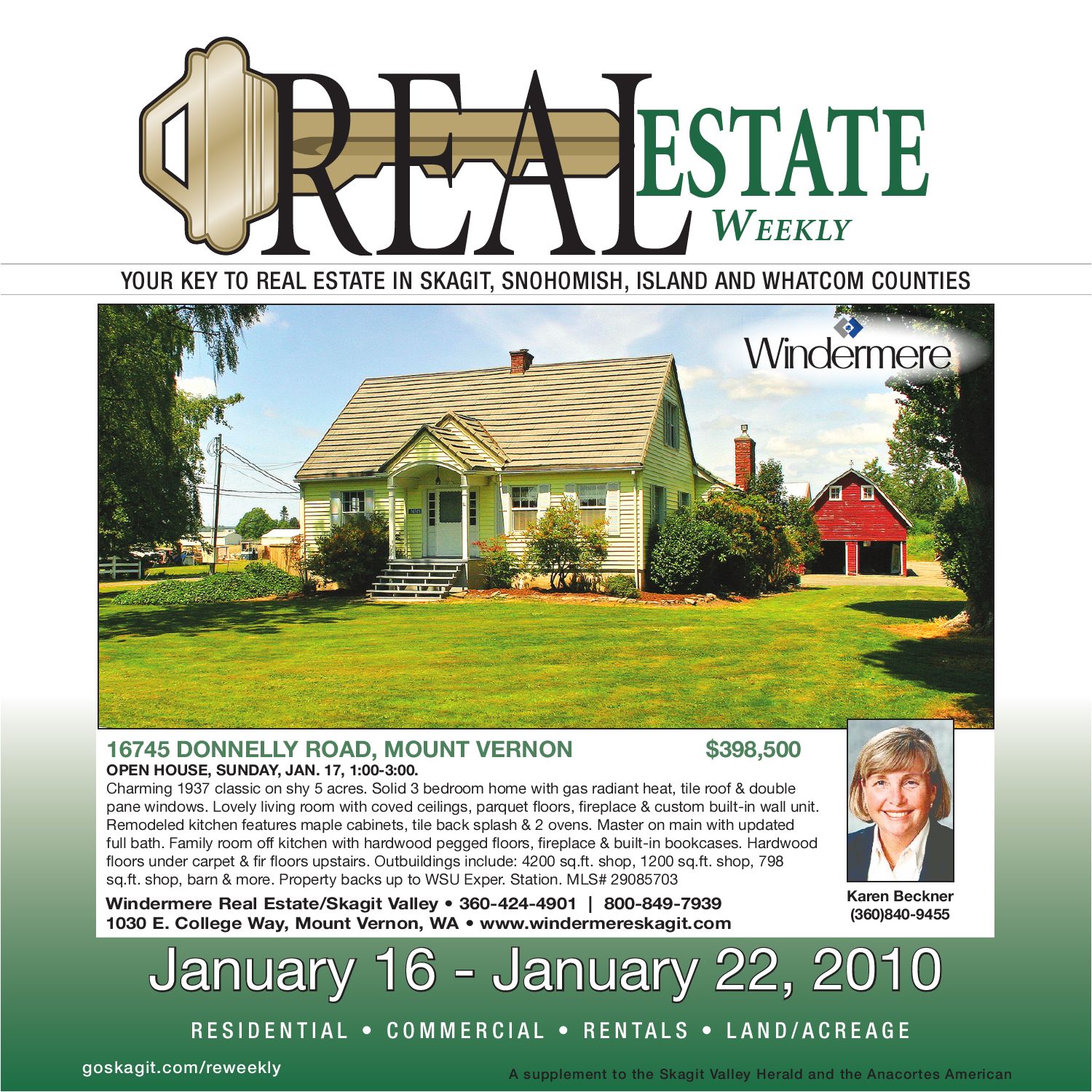 Real Estate Weekly 11610 by Skagit Publishing Issuu