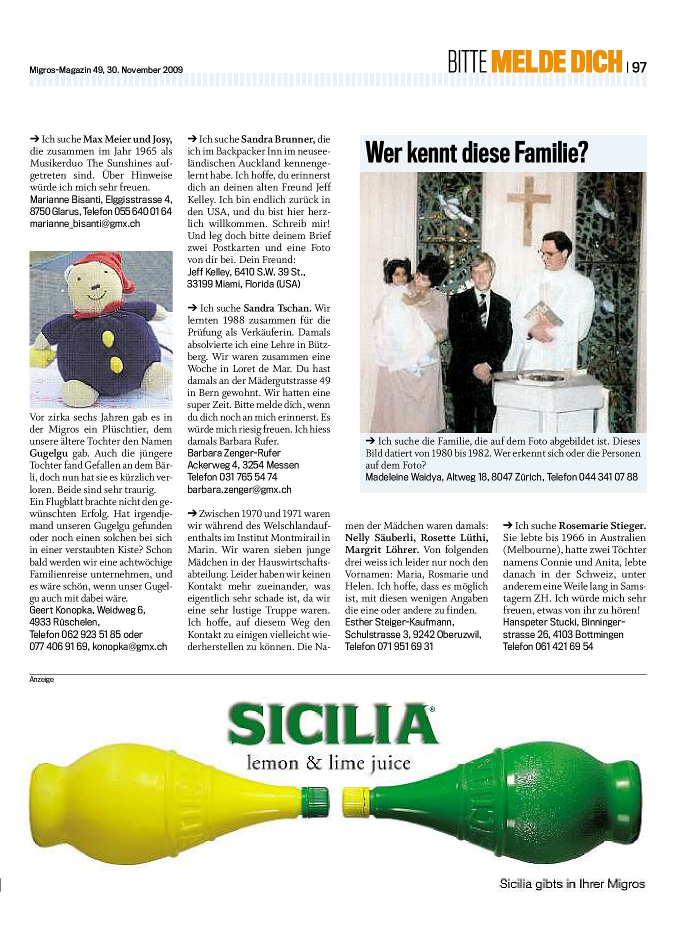Sind sie endlich datiert