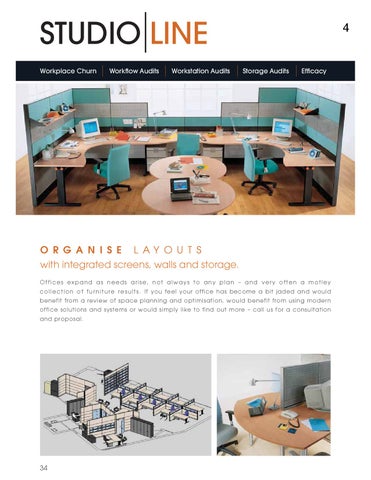 StudioLine Workplace Environments http://www.studioline.ie/ 灯饰手册 /Screen%20Systems 第 4 页