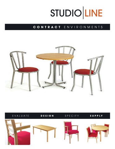 StudioLine Workplace Environments http://www.studioline.ie/ 灯饰手册 / 家居 %20Environment%20Supply 第 8 页