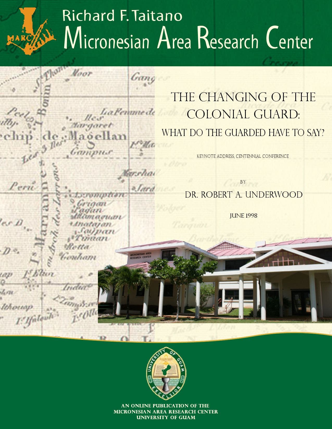 The Changing of the Colonial Guard: What do the guarded have to say? by ...