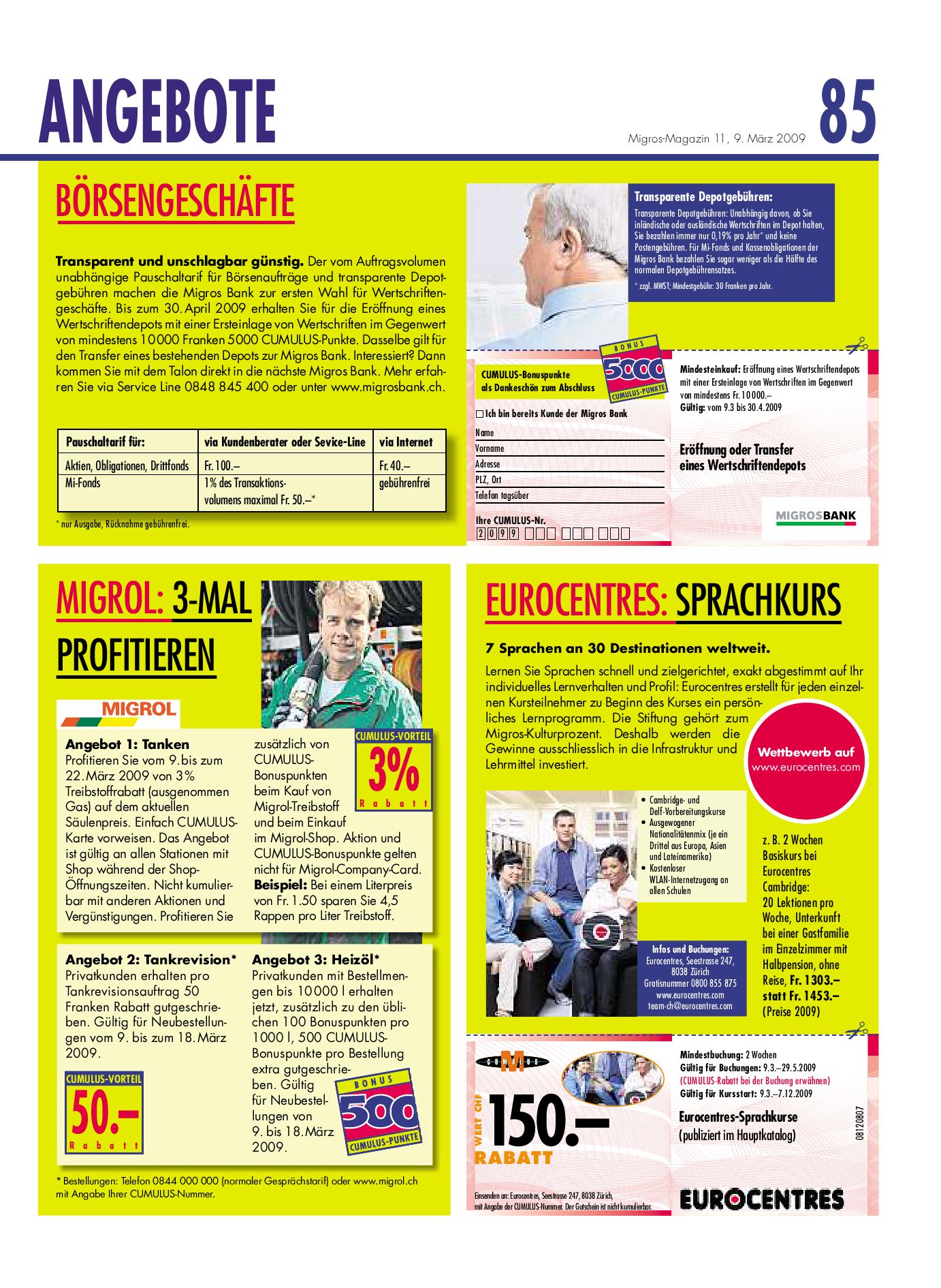 Migros Magazin 11 2009 D Zh By Migros Genossenschafts Bund Issuu